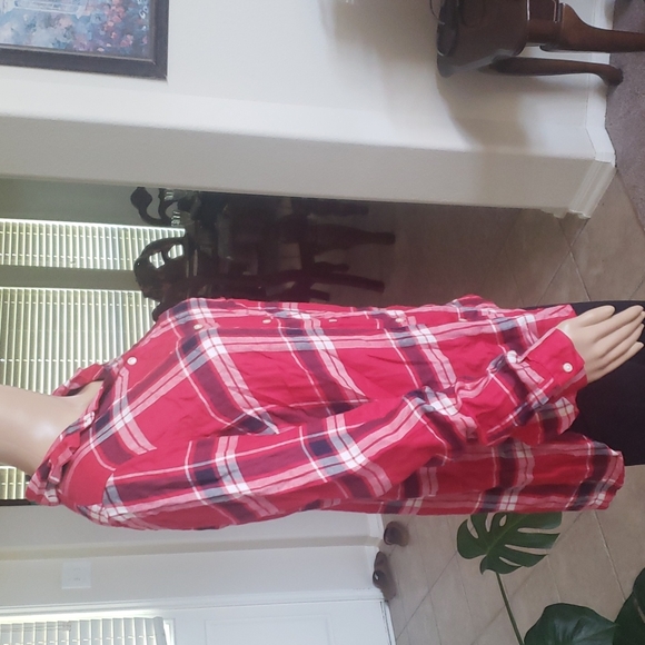 Old Navy m insanely soft plaid top the classic shirt flannel - Picture 2 of 6